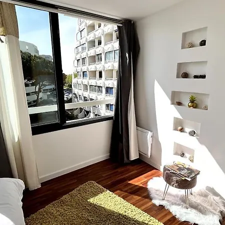 056 - T4 Les Marines, Parking Box,balcon, 100m Mer * La Grande-Motte